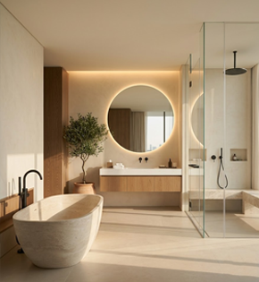 Palm Jumeirah Master Bath